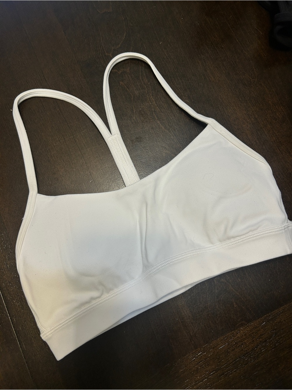 Lululemon Flow Y Bra White Size 4